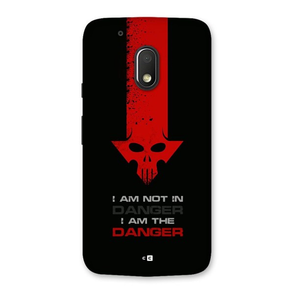 I Am Danger Back Case for Moto G4 Play