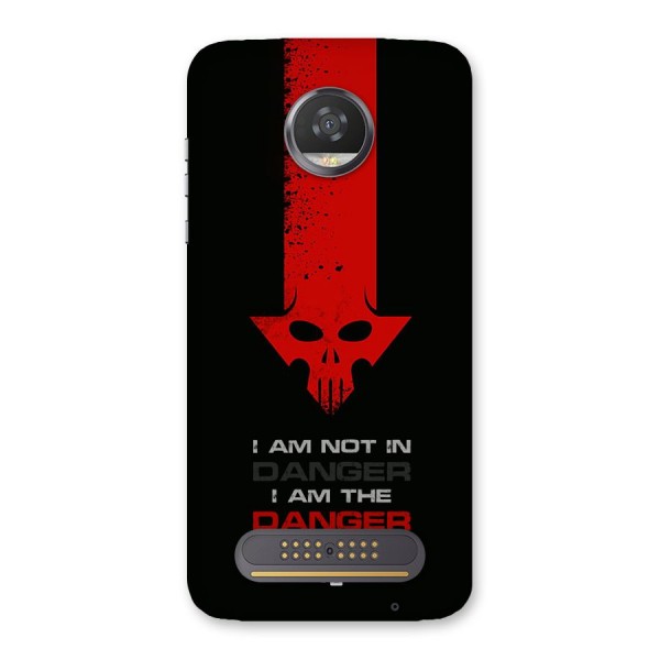 I Am Danger Back Case for Moto Z2 Play