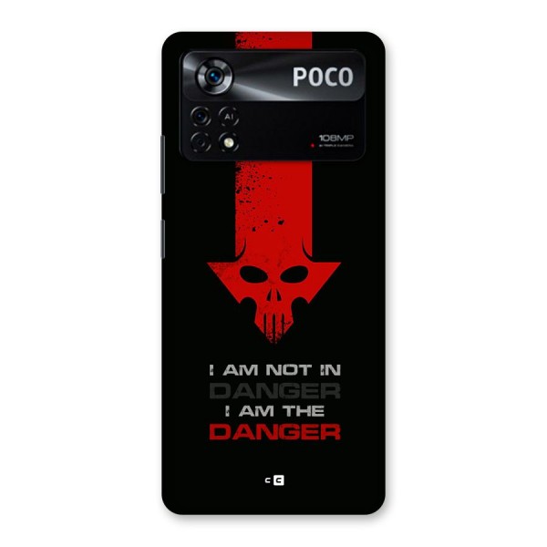 I Am Danger Back Case for Poco X4 Pro 5G