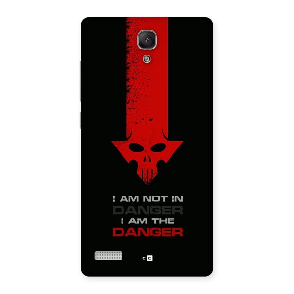 I Am Danger Back Case for Redmi Note