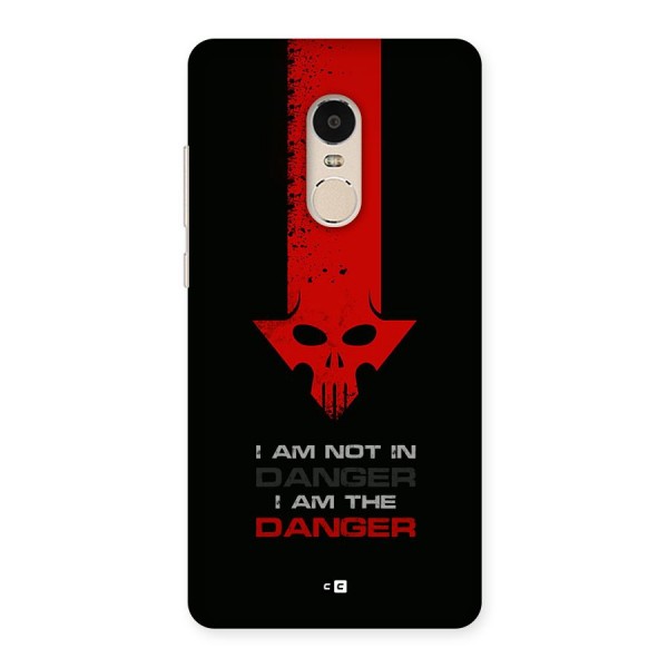 I Am Danger Back Case for Redmi Note 4