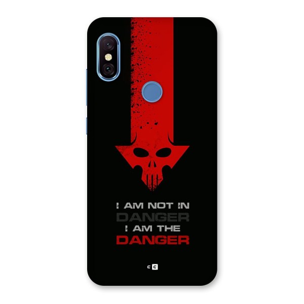 I Am Danger Back Case for Redmi Note 6 Pro