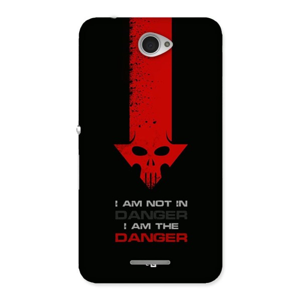 I Am Danger Back Case for Xperia E4