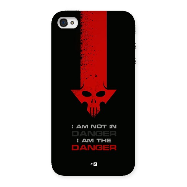 I Am Danger Back Case for iPhone 4 4s