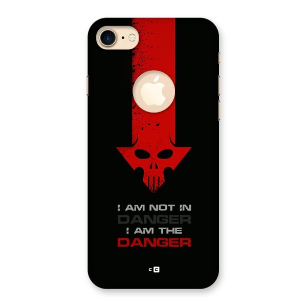 I Am Danger Back Case for iPhone 8 Logo Cut