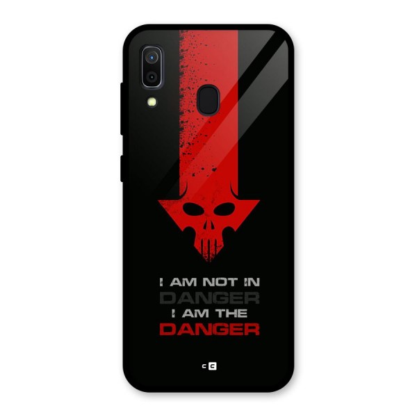 I Am Danger Glass Back Case for Galaxy A30