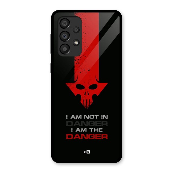 I Am Danger Glass Back Case for Galaxy A33 5G