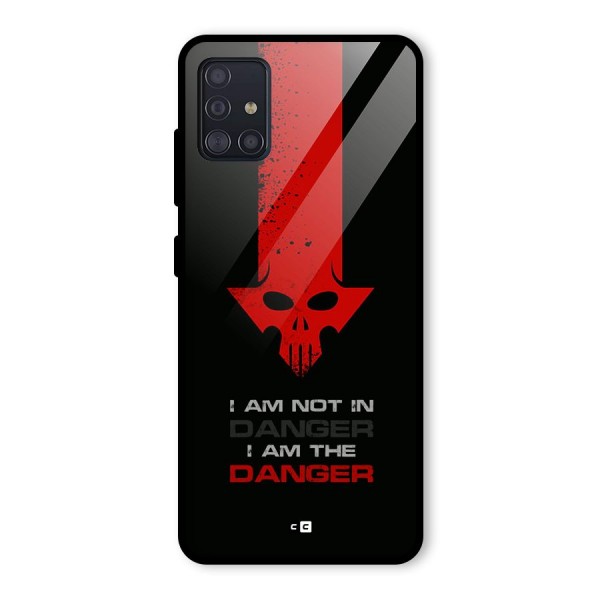 I Am Danger Glass Back Case for Galaxy A51