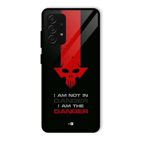 I Am Danger Glass Back Case for Galaxy A53 5G