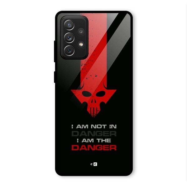 I Am Danger Glass Back Case for Galaxy A72