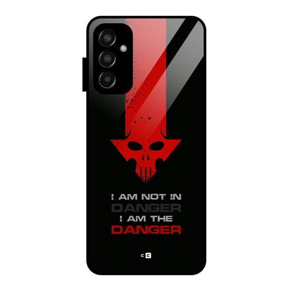 I Am Danger Glass Back Case for Galaxy F13