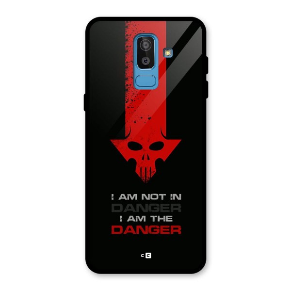 I Am Danger Glass Back Case for Galaxy J8