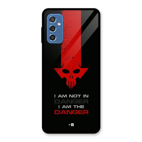 I Am Danger Glass Back Case for Galaxy M52 5G