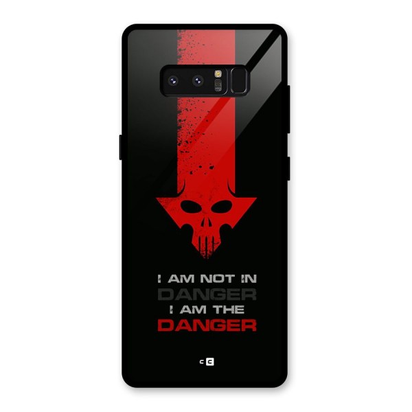 I Am Danger Glass Back Case for Galaxy Note 8