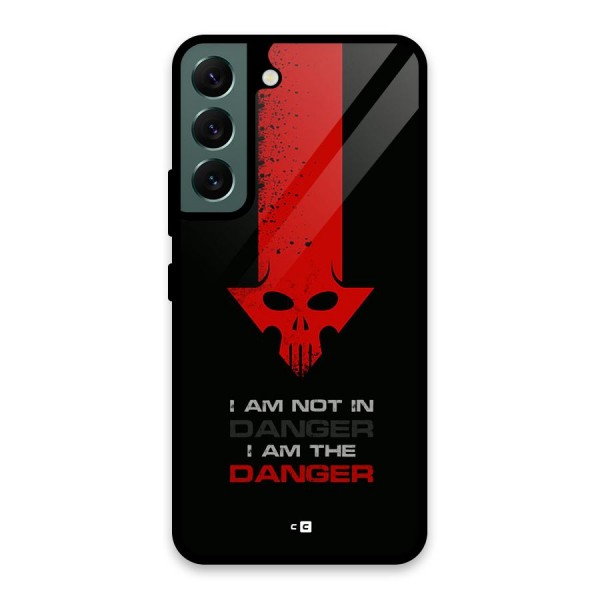 I Am Danger Glass Back Case for Galaxy S22 5G