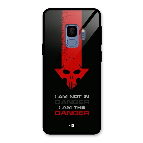 I Am Danger Glass Back Case for Galaxy S9