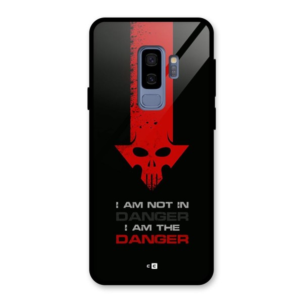 I Am Danger Glass Back Case for Galaxy S9 Plus