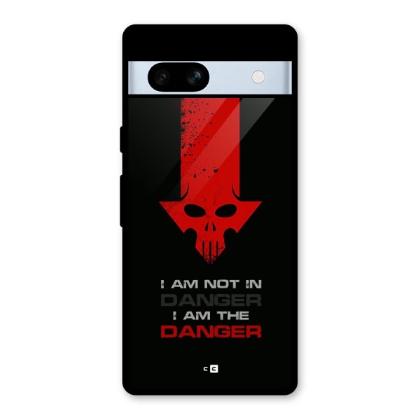 I Am Danger Glass Back Case for Google Pixel 7a