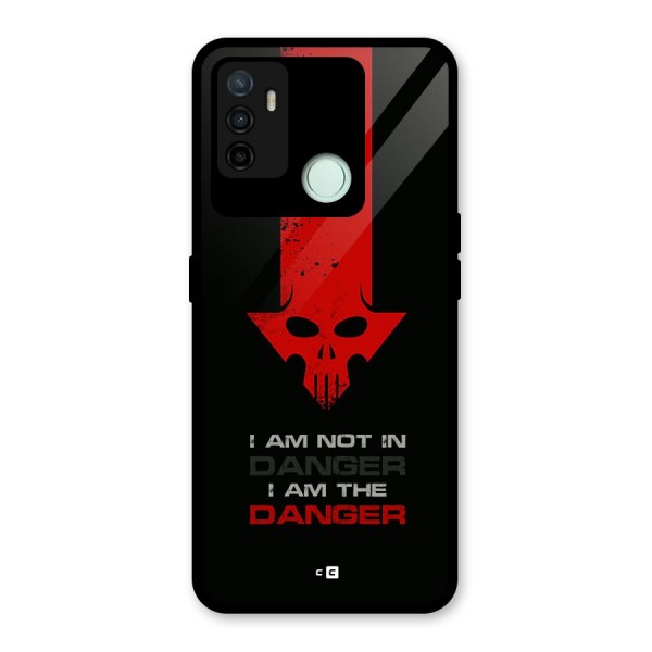 I Am Danger Glass Back Case for Oppo A53