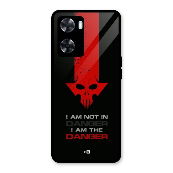 I Am Danger Glass Back Case for Oppo A77