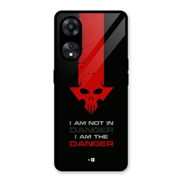 I Am Danger Glass Back Case for Oppo A78