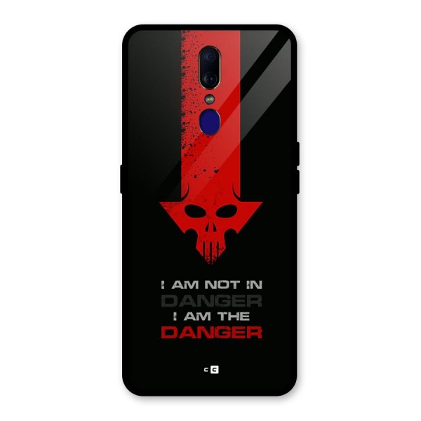 I Am Danger Glass Back Case for Oppo F11