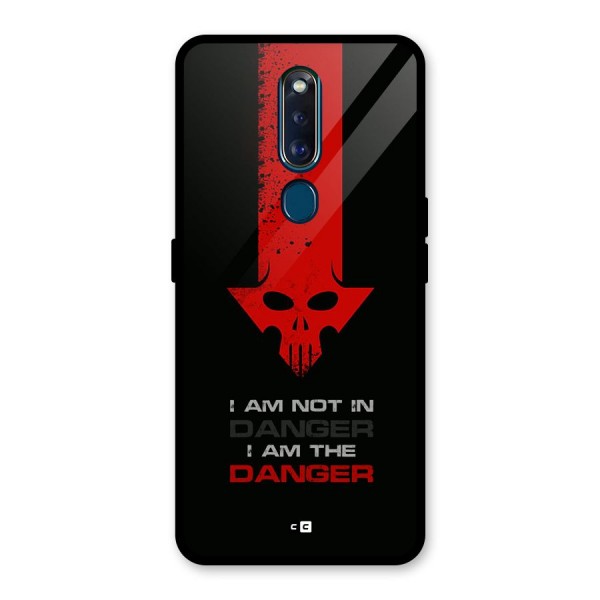 I Am Danger Glass Back Case for Oppo F11 Pro