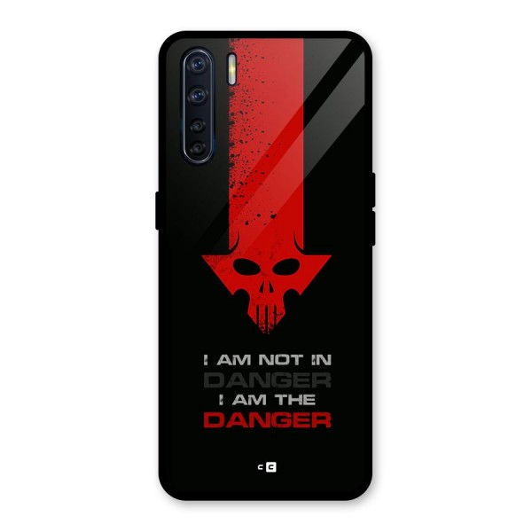 I Am Danger Glass Back Case for Oppo F15