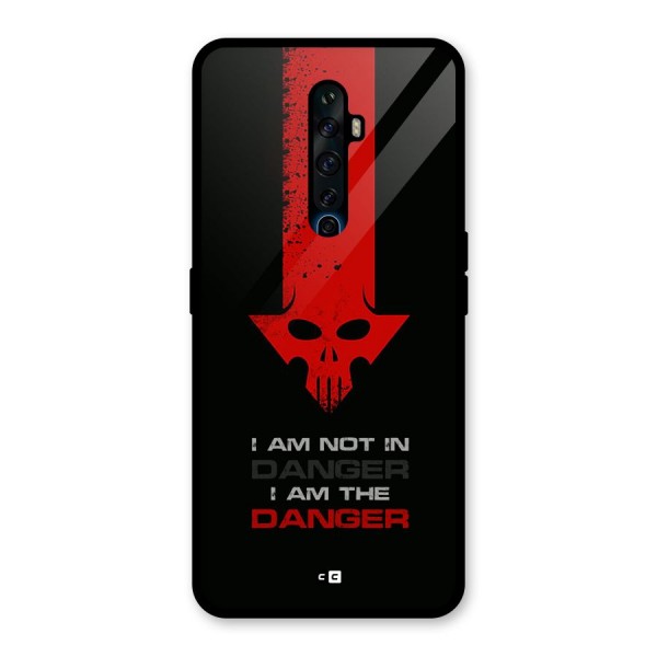 I Am Danger Glass Back Case for Oppo Reno2 F