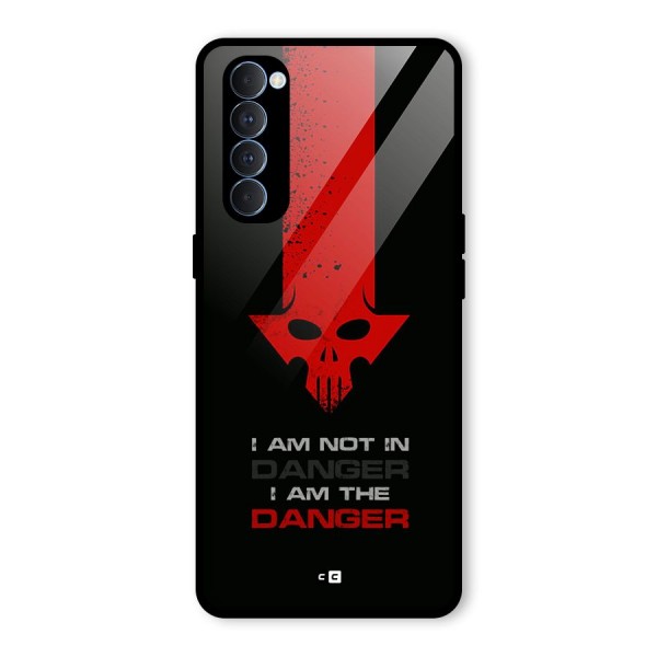 I Am Danger Glass Back Case for Oppo Reno4 Pro