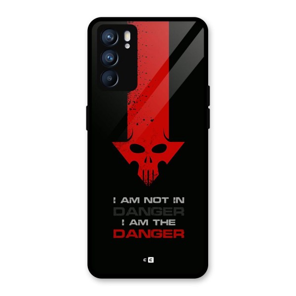 I Am Danger Glass Back Case for Oppo Reno6 5G