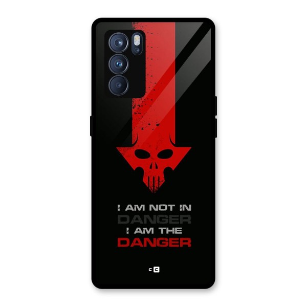 I Am Danger Glass Back Case for Oppo Reno6 Pro 5G