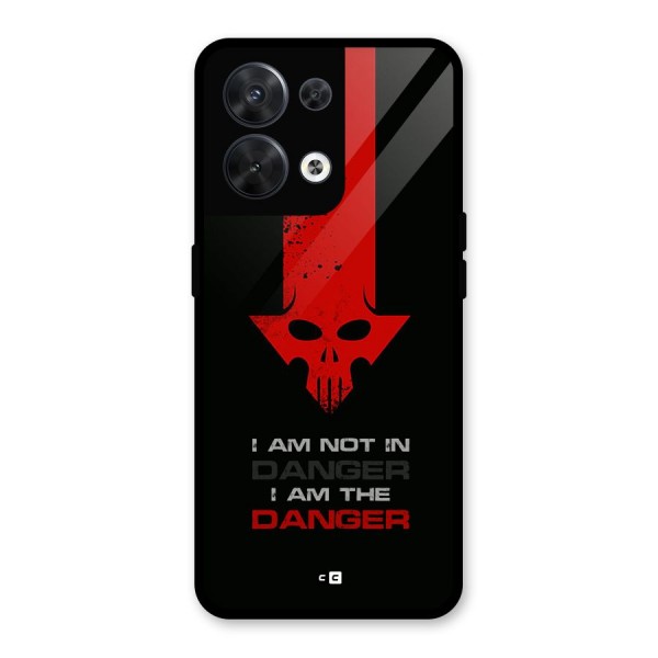 I Am Danger Glass Back Case for Oppo Reno8 5G