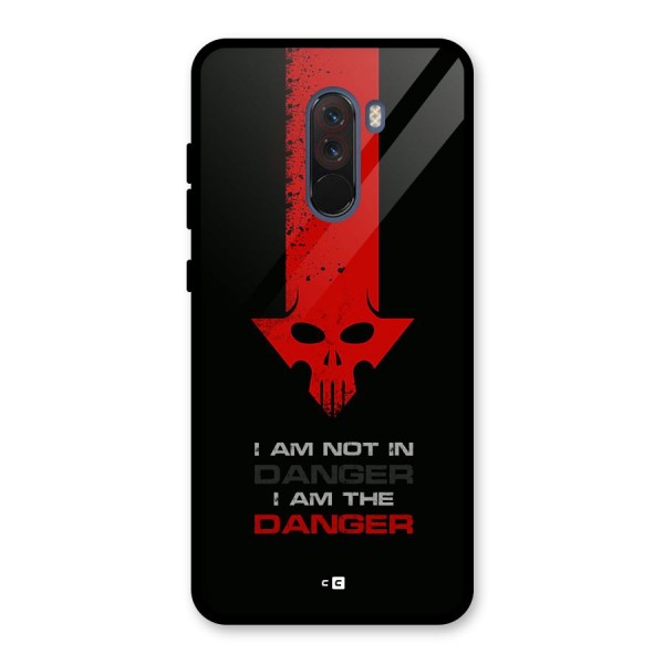 I Am Danger Glass Back Case for Poco F1