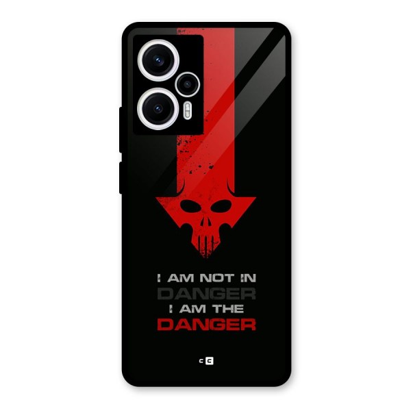 I Am Danger Glass Back Case for Poco F5