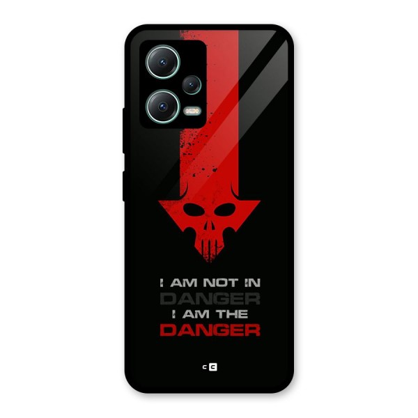 I Am Danger Glass Back Case for Poco X5