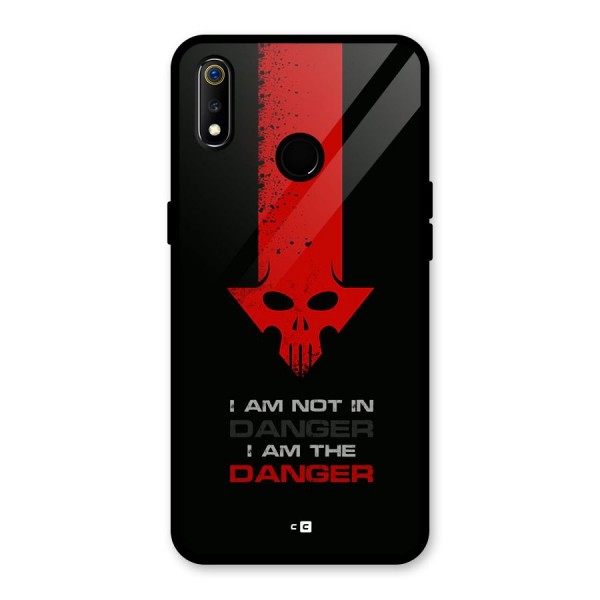 I Am Danger Glass Back Case for Realme 3