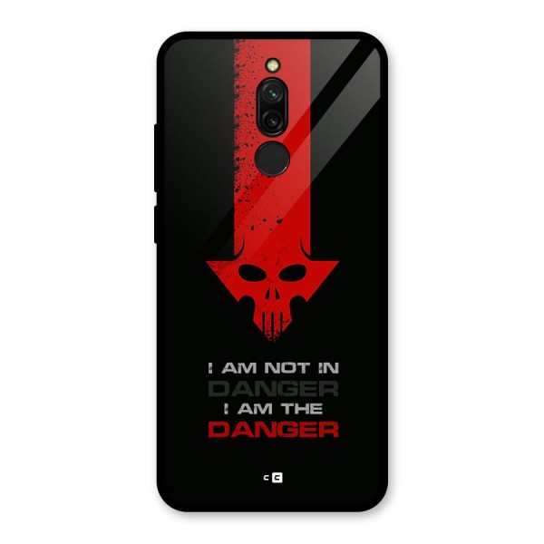 I Am Danger Glass Back Case for Redmi 8