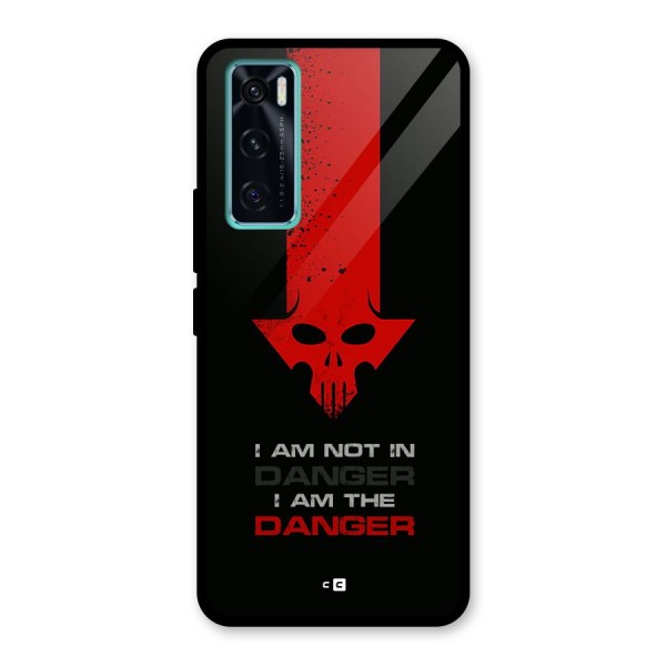 I Am Danger Glass Back Case for Vivo V20 SE