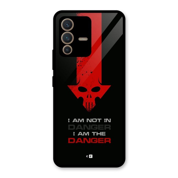 I Am Danger Glass Back Case for Vivo V23 5G