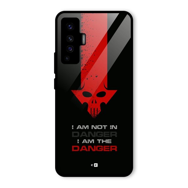 I Am Danger Glass Back Case for Vivo X50