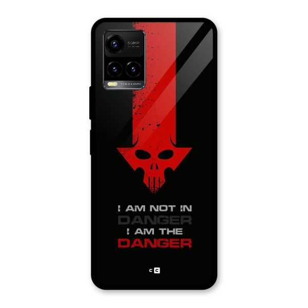 I Am Danger Glass Back Case for Vivo Y21A