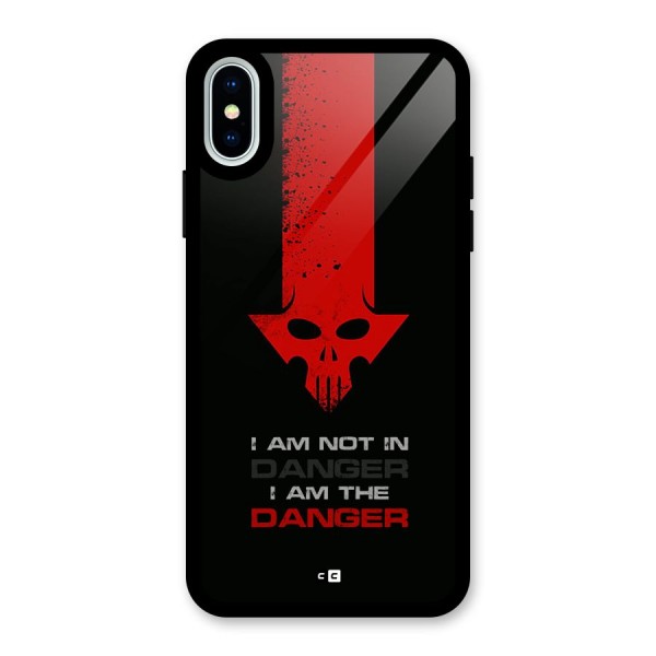 I Am Danger Glass Back Case for iPhone X