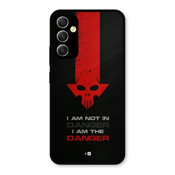 I Am Danger Metal Back Case for Galaxy A34