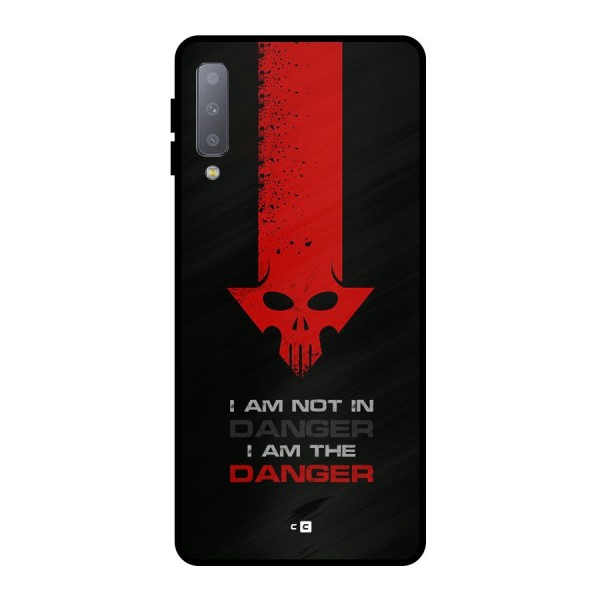 I Am Danger Metal Back Case for Galaxy A7 (2018)