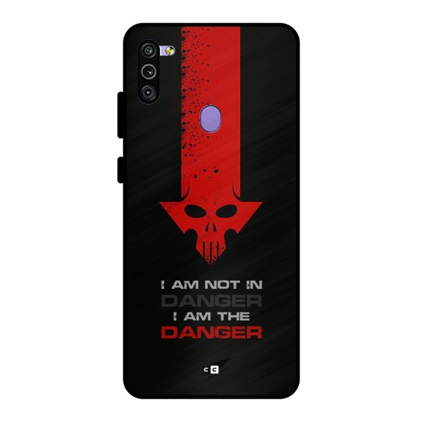 I Am Danger Metal Back Case for Galaxy M11