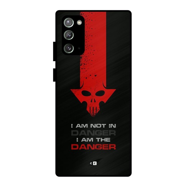 I Am Danger Metal Back Case for Galaxy Note 20