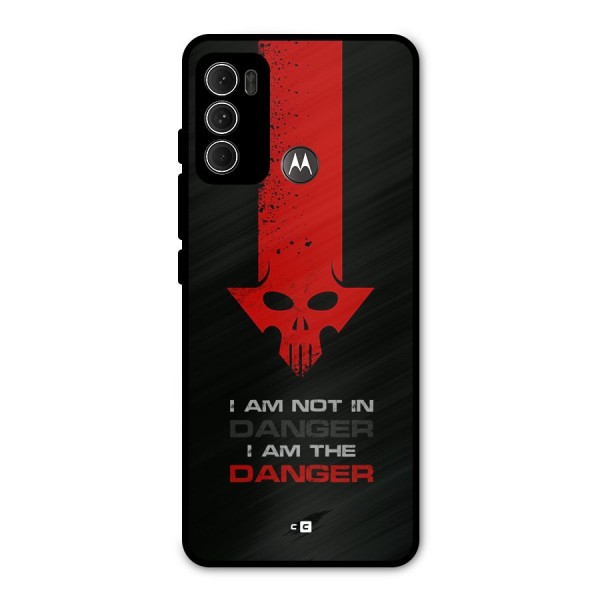 I Am Danger Metal Back Case for Moto G60