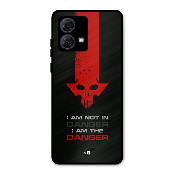 I Am Danger Metal Back Case for Moto G84