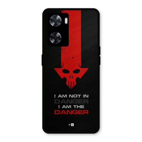 I Am Danger Metal Back Case for Oppo A77